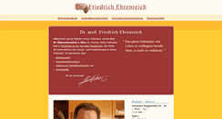Desktop Screenshot of dr-ehrenreich.at